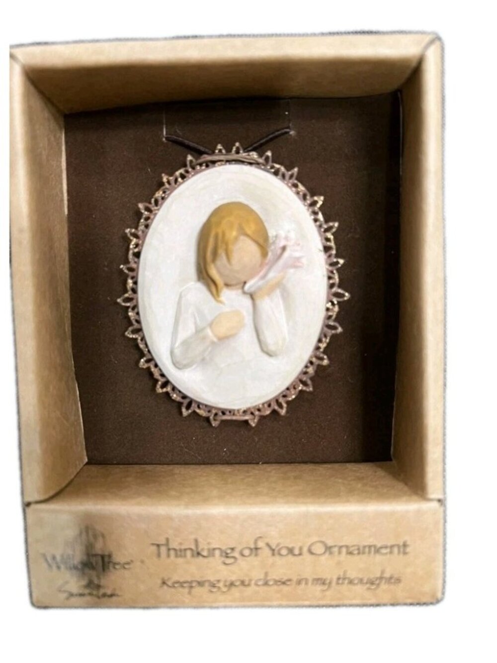 Willow Tree Thinking of You Ornament 2008